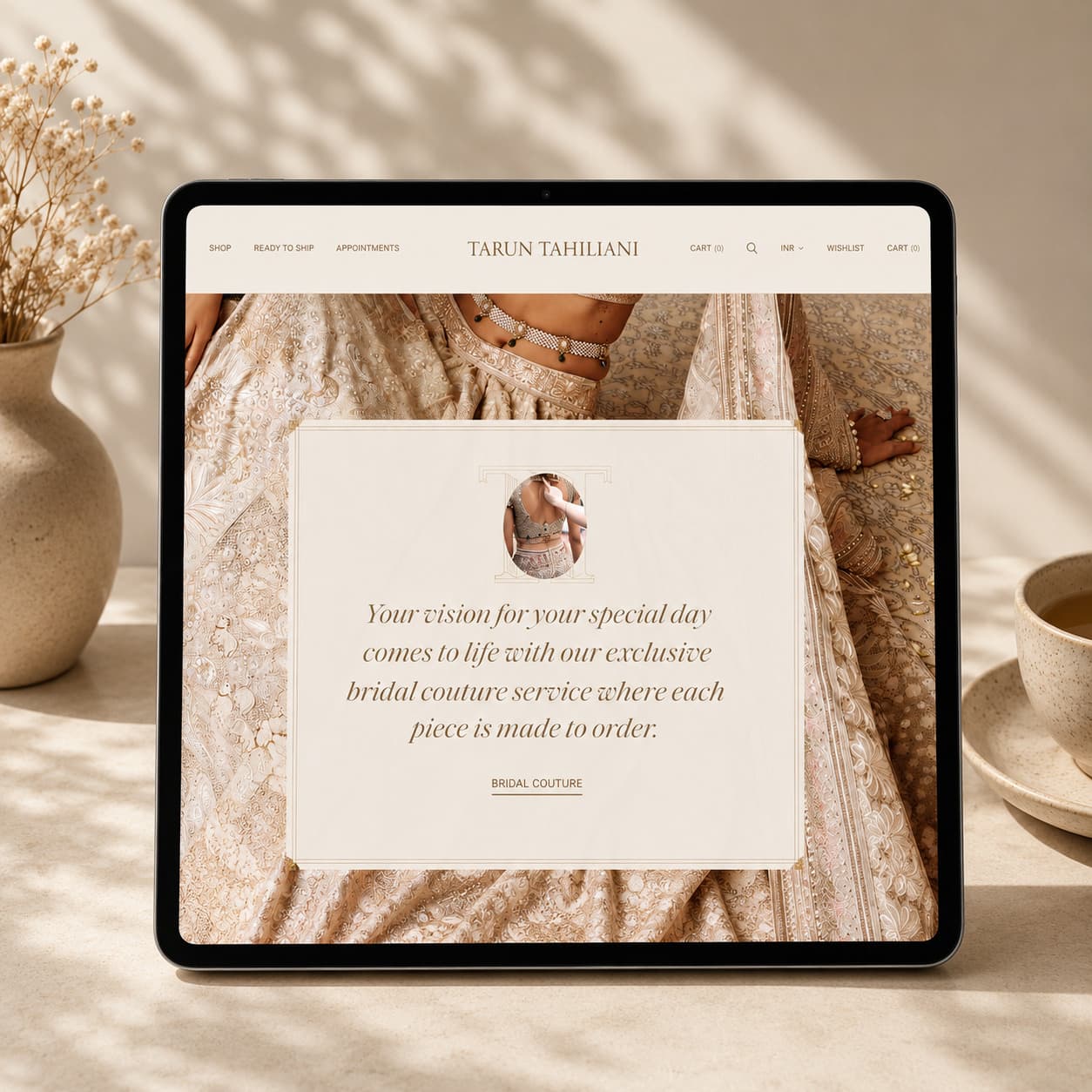 Tarun Tahiliani solution
