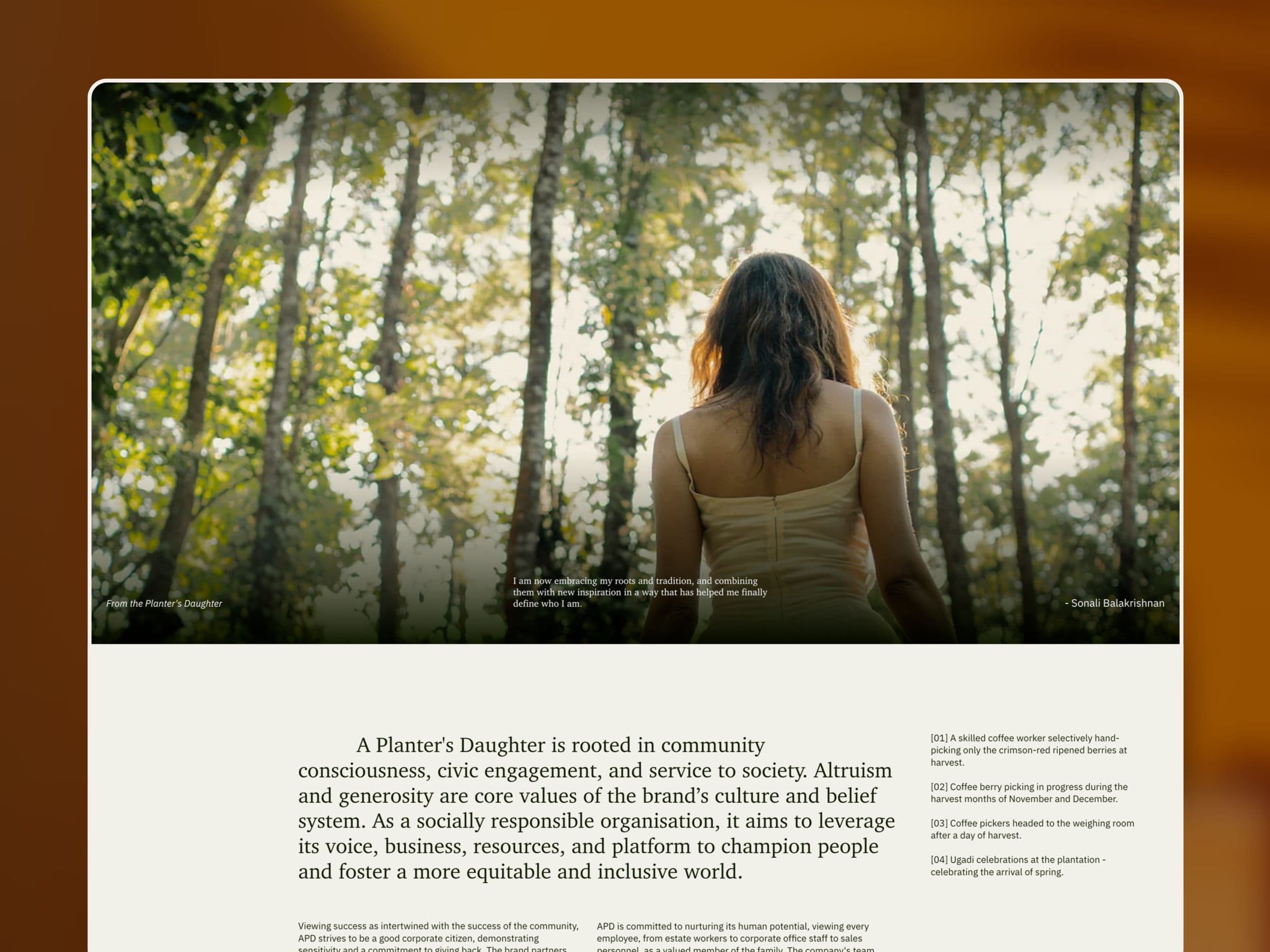 A Planter's Daughter — Shopify Theme