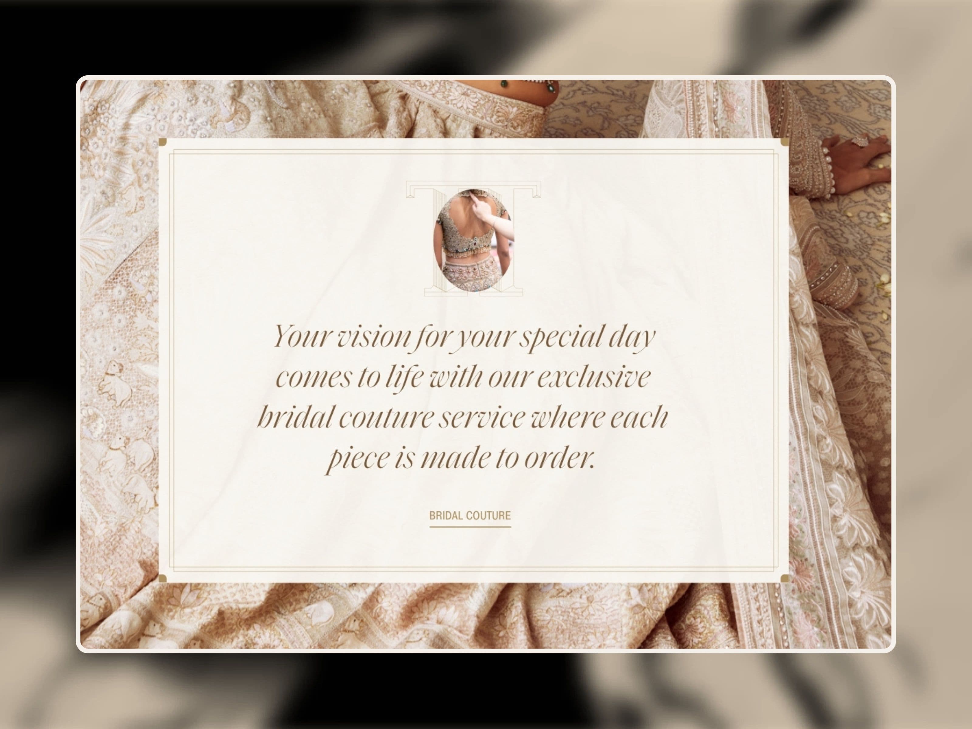 Tarun Tahiliani — Shopify Theme